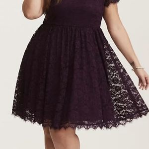 Torrid size 28 lace dress